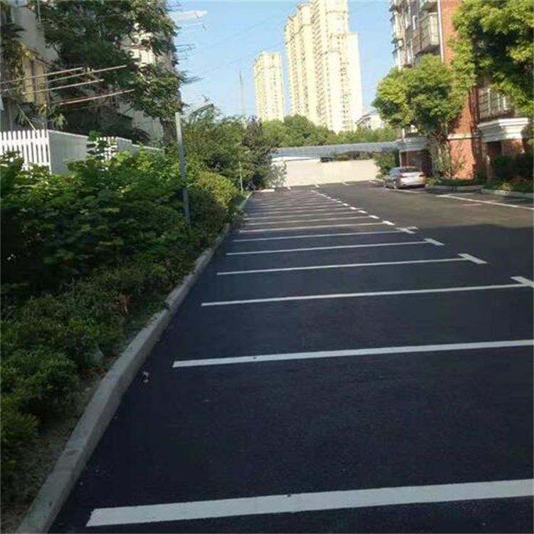 潭牛镇厂区划线